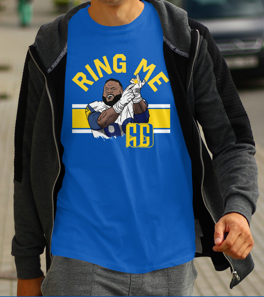 Aaron Donald Ring Me Represent Store Official NFL Merchandise T-Shirt