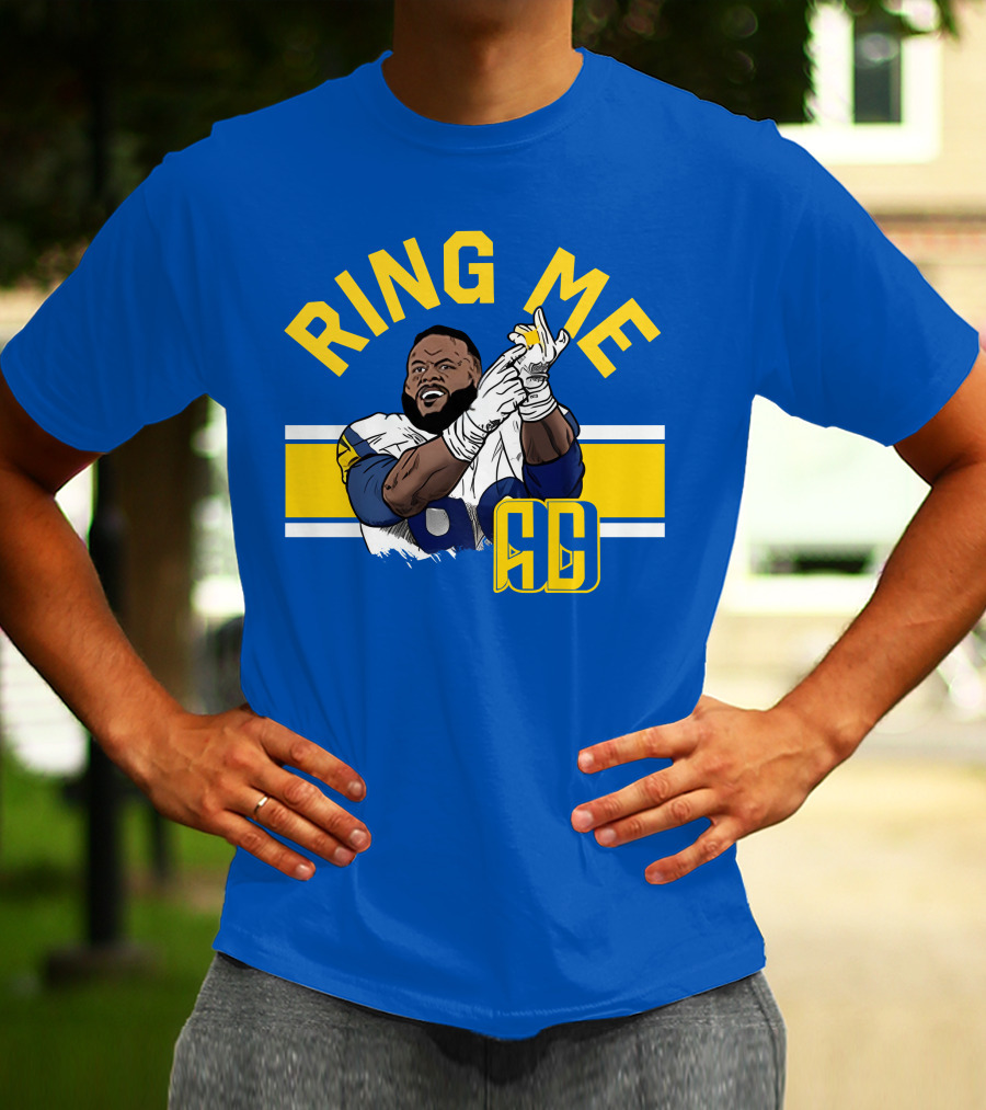 Aaron Donald Ring Me Represent Store Official NFL Merchandise T-Shirt