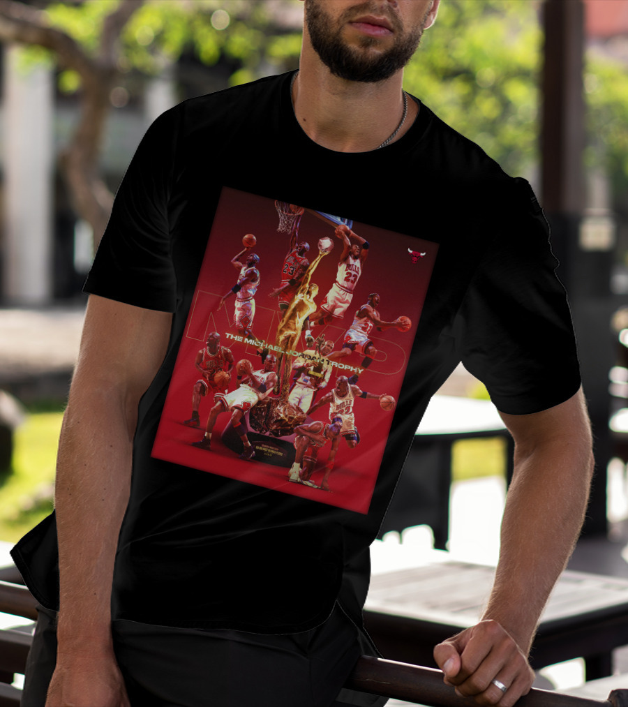 Chicago Bulls MVP The Michael Jordan Trophy T-Shirt