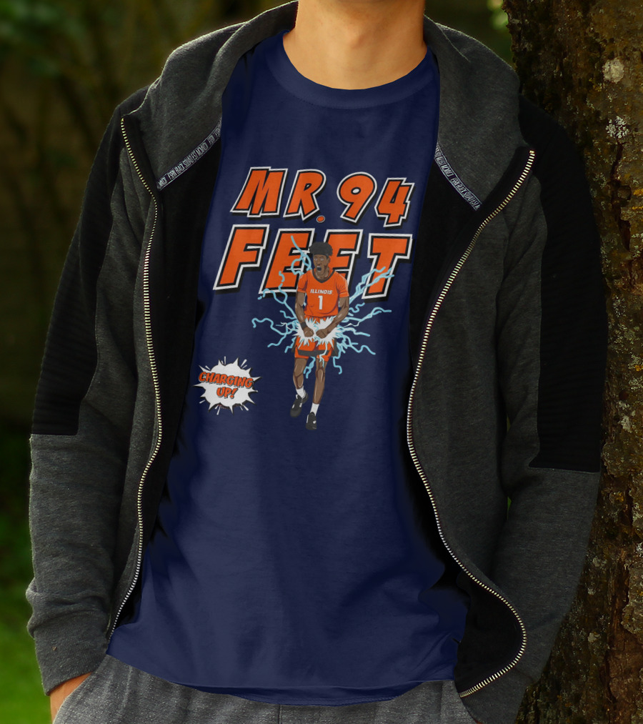 Mr 94 Feet Illinois Charging Up T-Shirt