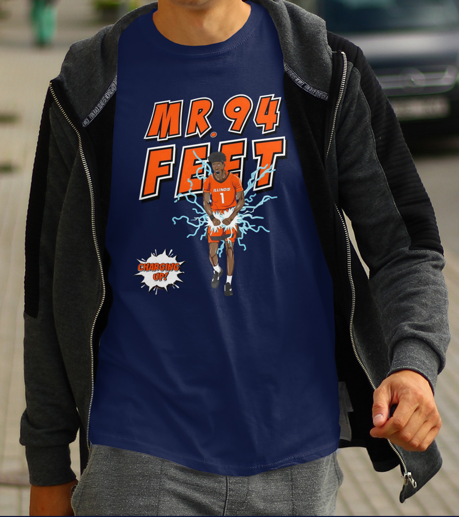 Mr 94 Feet Illinois Charging Up T-Shirt