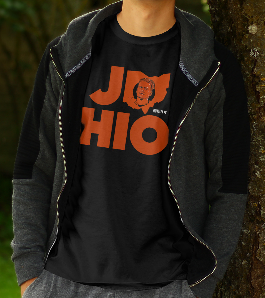 Breakingt Merch Jo Hio Featuring Joe Burrow NFLPA T-Shirt