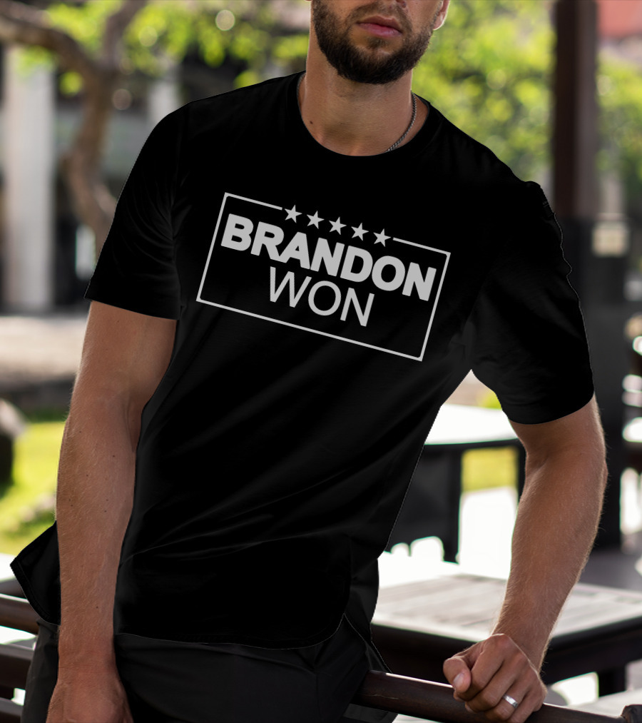 BRANDON WON Five Stars T-Shirt