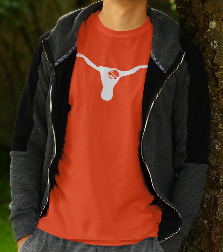 Texas Longhorns Jesus Crucifixion Silhouette Burnt Orange T-Shirt
