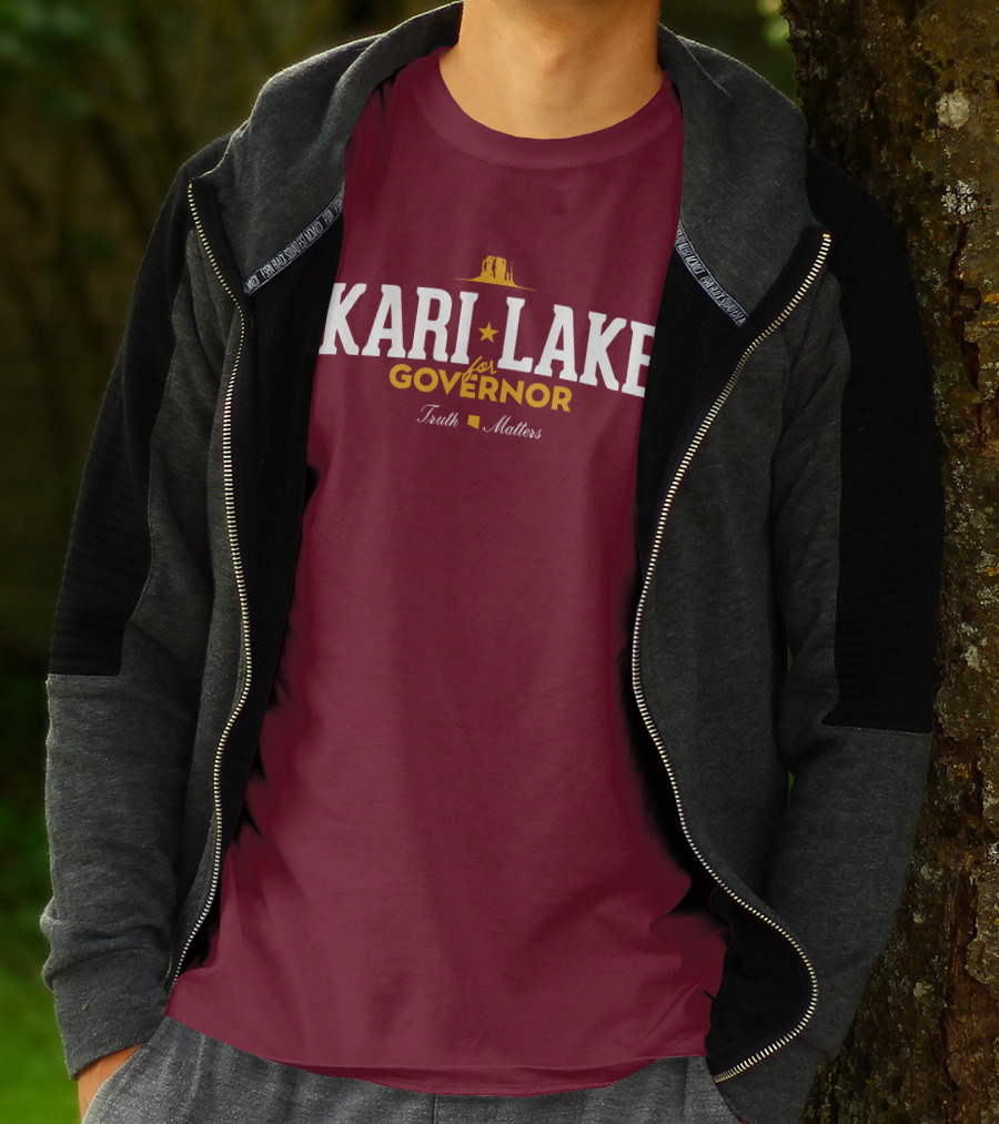 Kari Lake For Governor Truth Matters Matthew C Martinez Wearing T-Shirt
