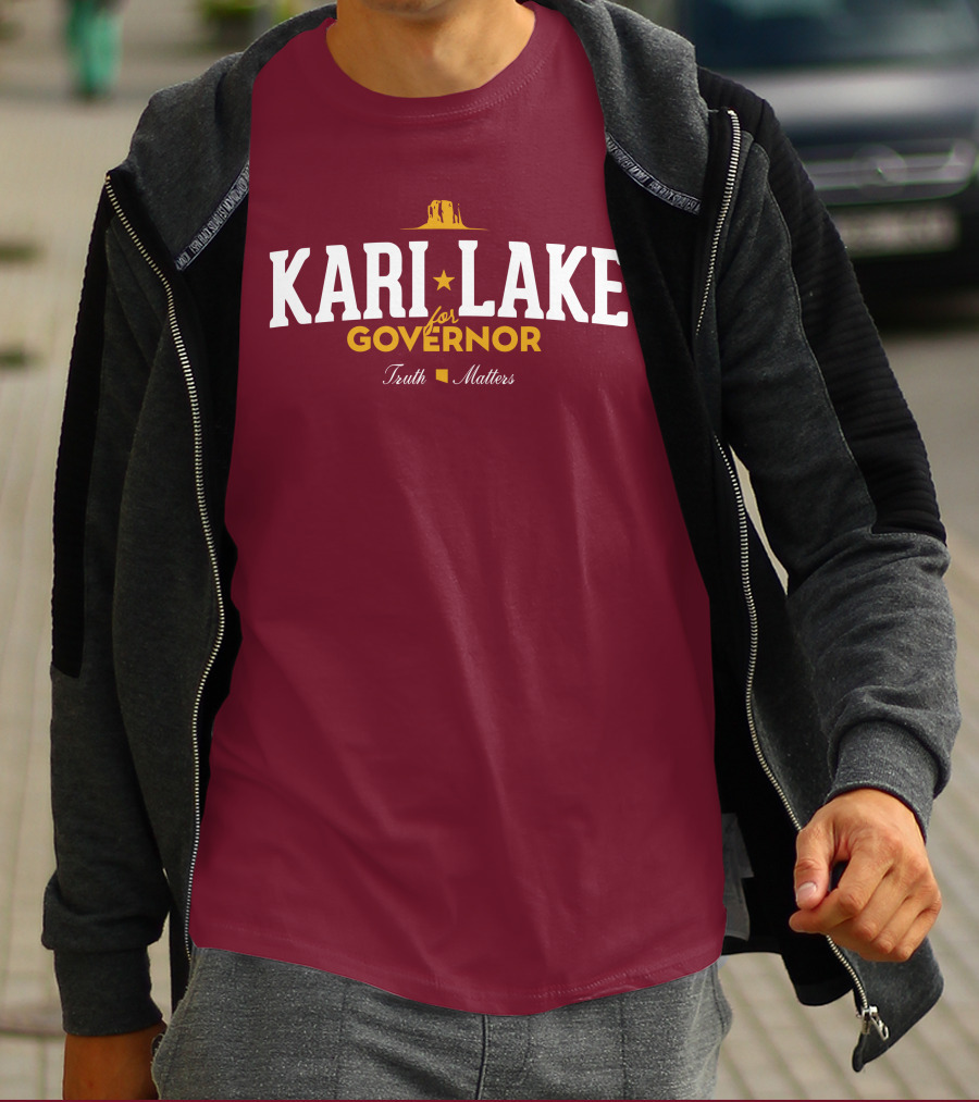 Kari Lake For Governor Truth Matters Matthew C Martinez Wearing T-Shirt