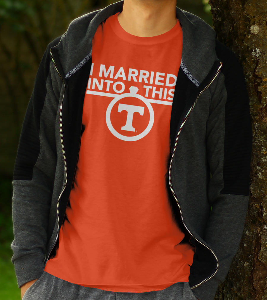 I Married Into This Tennessee Vols Champion T-Shirt