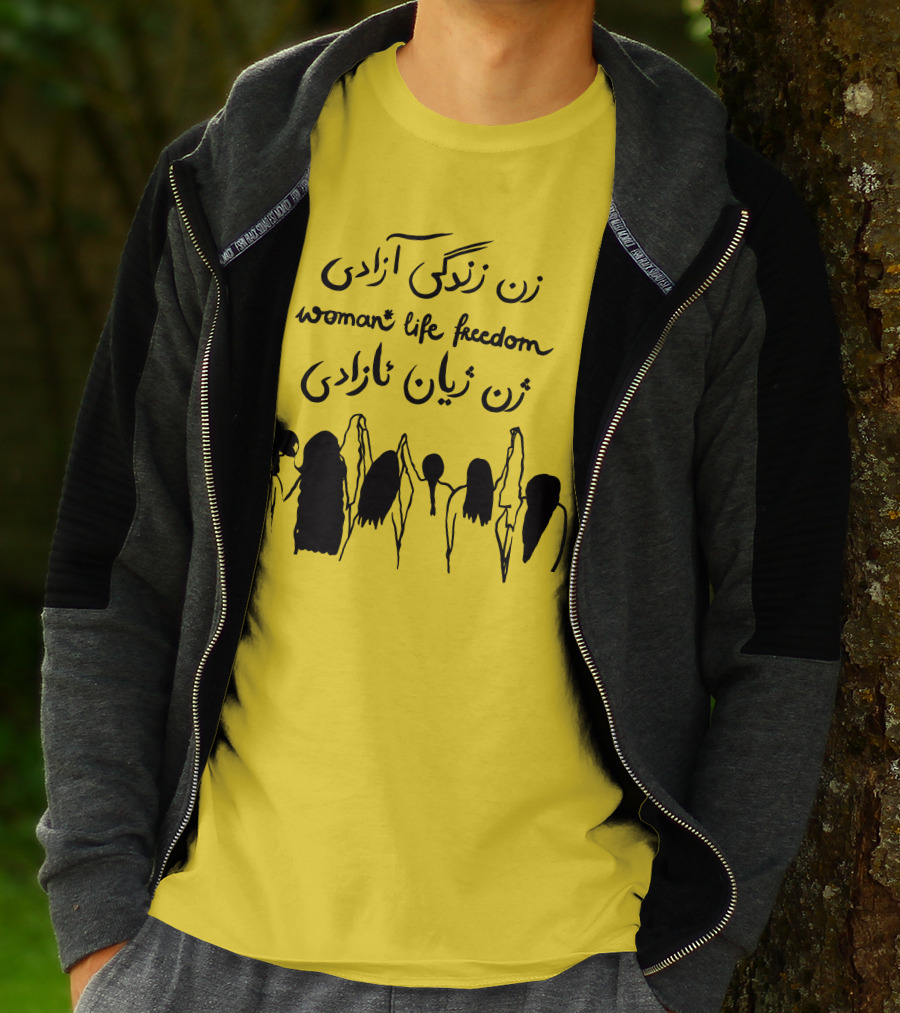Thehouseofpod Woman Life Freedom زن زندگی آزادی زن ژیان ئازادی T-Shirt