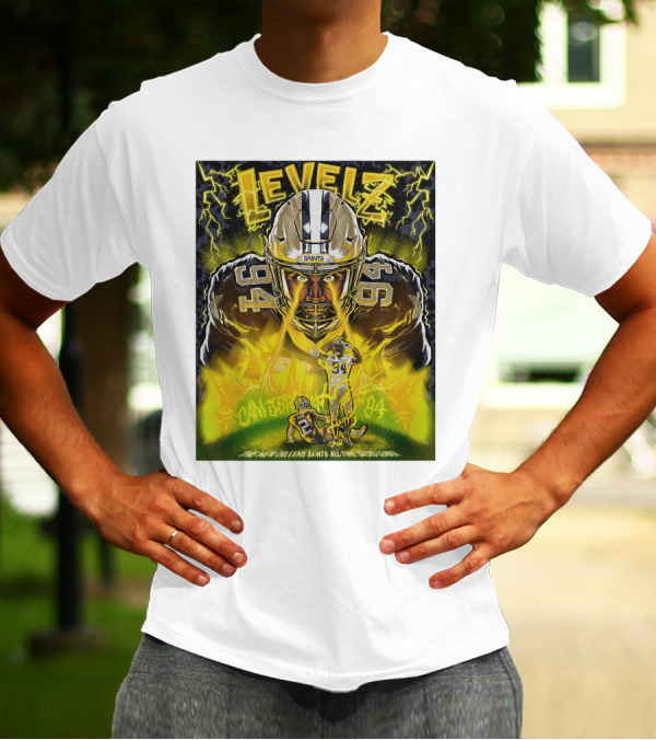 Cameron Jordan Levels New Orleans Saints All Time Sacks Leader Number 94 T-Shirt