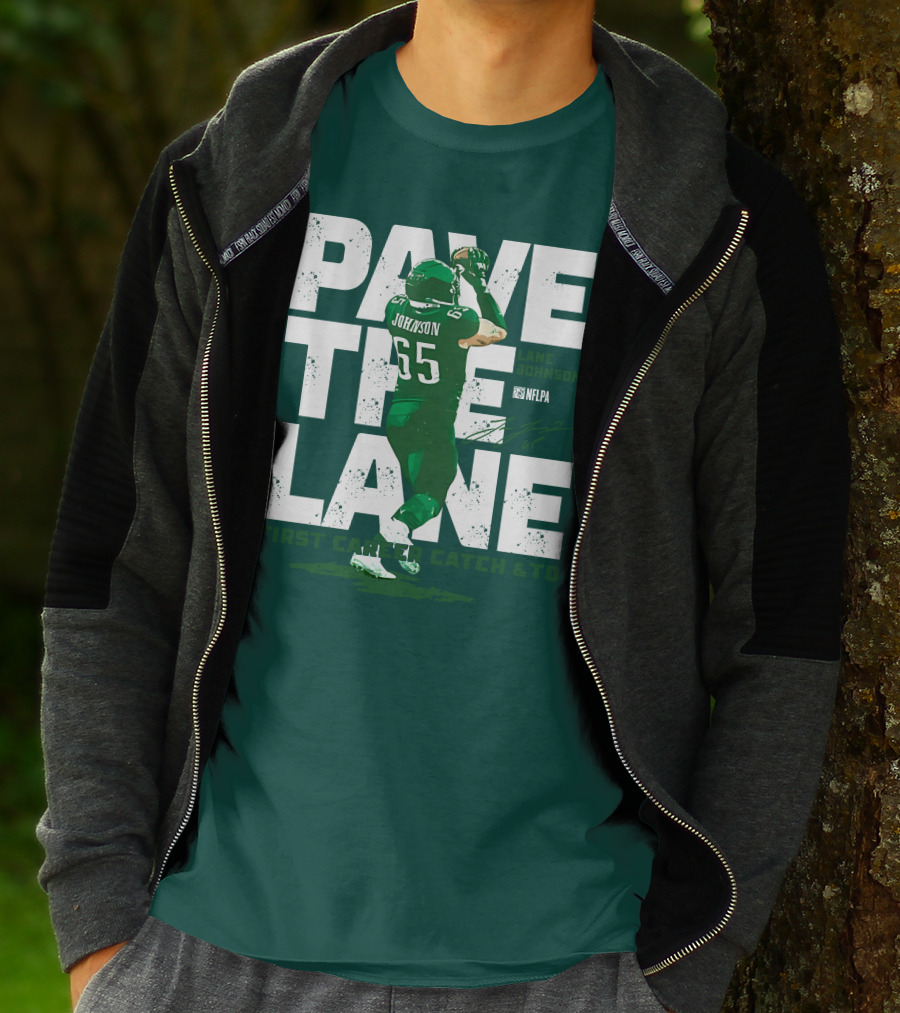 Pave The Lane Johnson NFLPA First Career Catch And TD T-Shirt