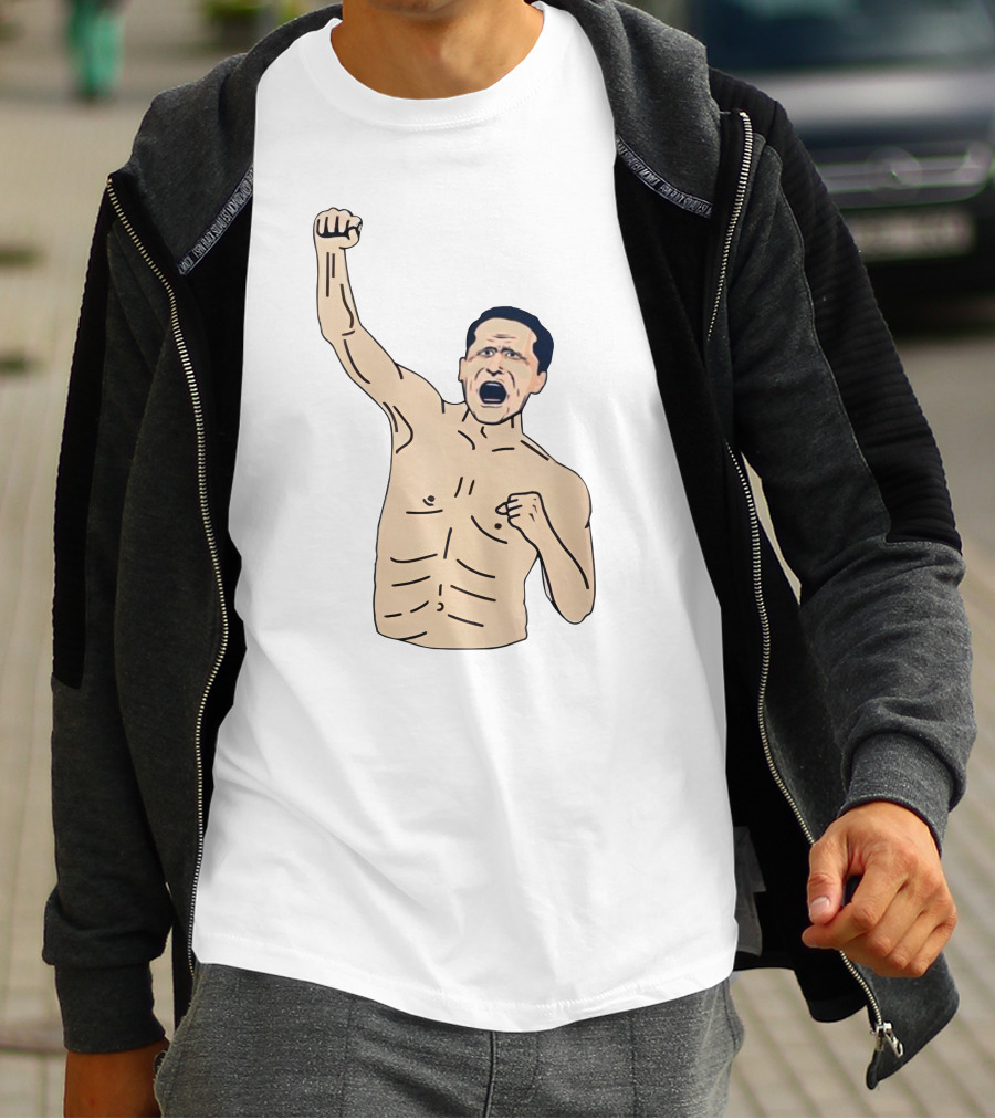 Eric Musselman Celebration Shirtless Fist Pump T-Shirt