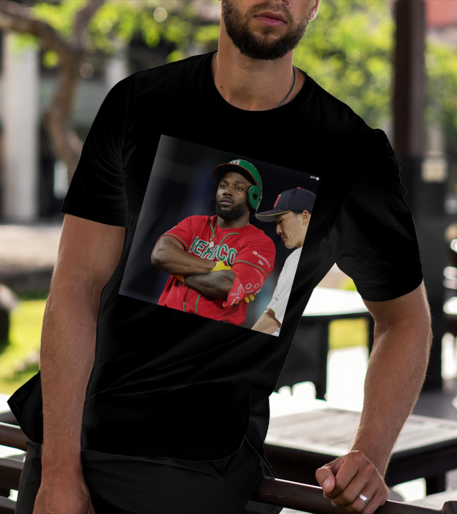 Randy Arozarena Mexico Baseball Team Red Jersey T-Shirt