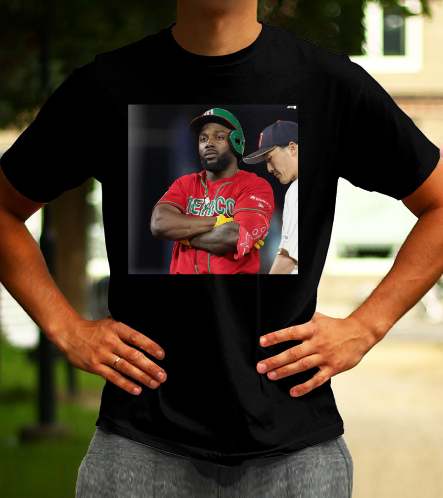 Randy Arozarena Mexico Baseball Team Red Jersey T-Shirt