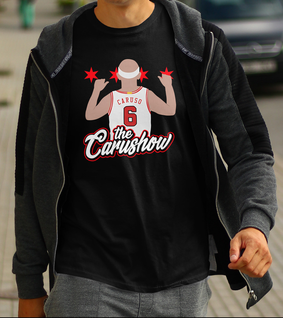 Caruso 6 The Carushow Basketball Stars T-Shirt