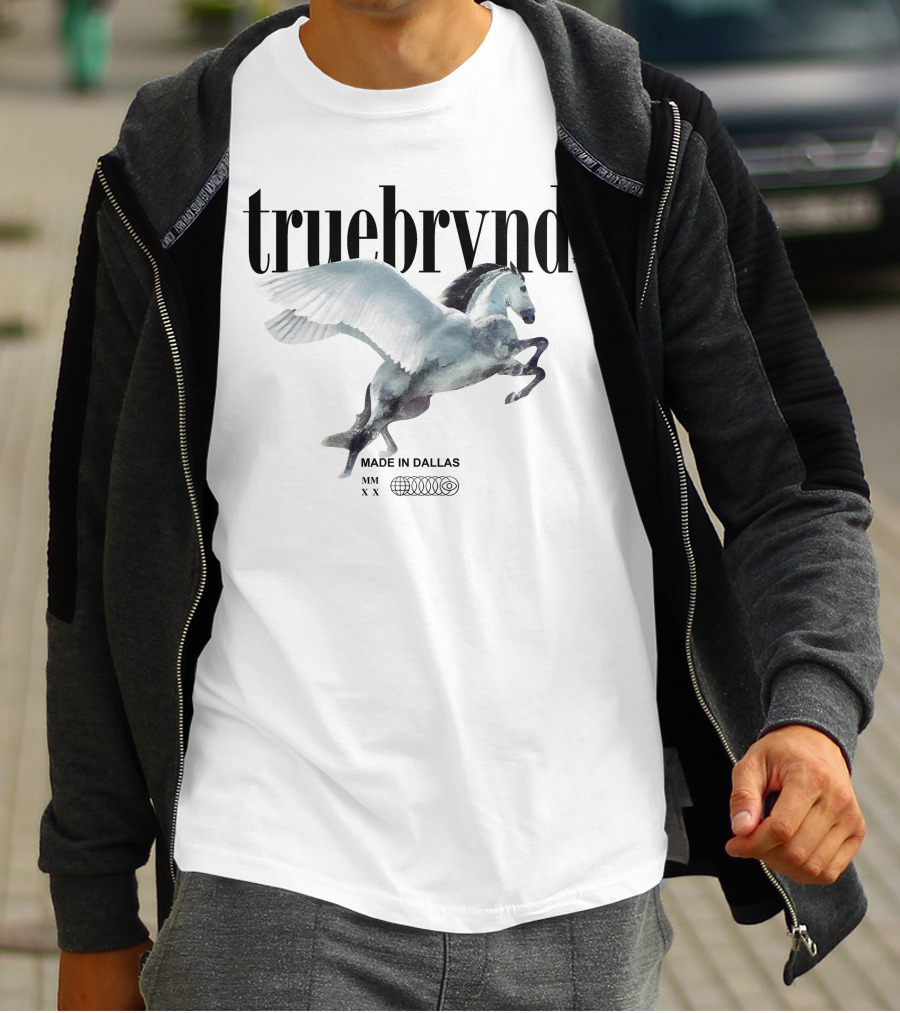 Truebrvnd Made In Dallas Pegasus T-Shirt