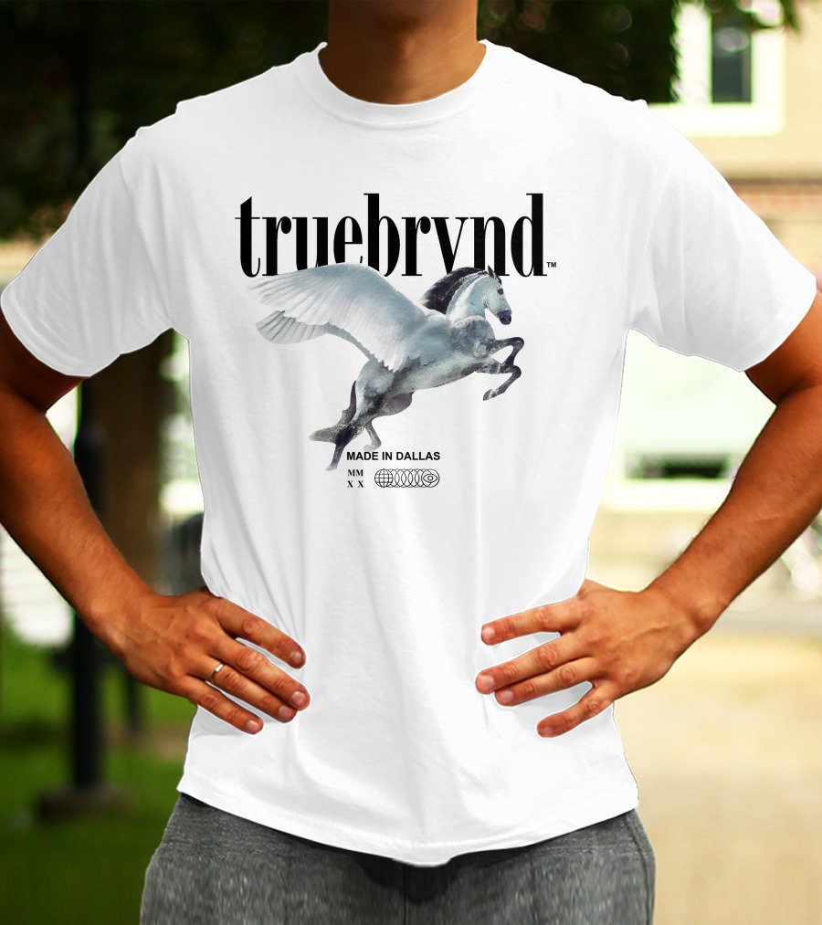 Truebrvnd Made In Dallas Pegasus T-Shirt
