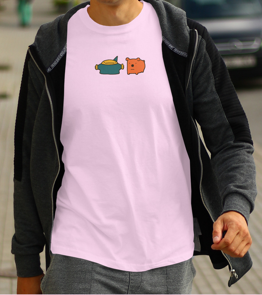 Nigel And Marmalade Cute Cartoon Characters T-Shirt