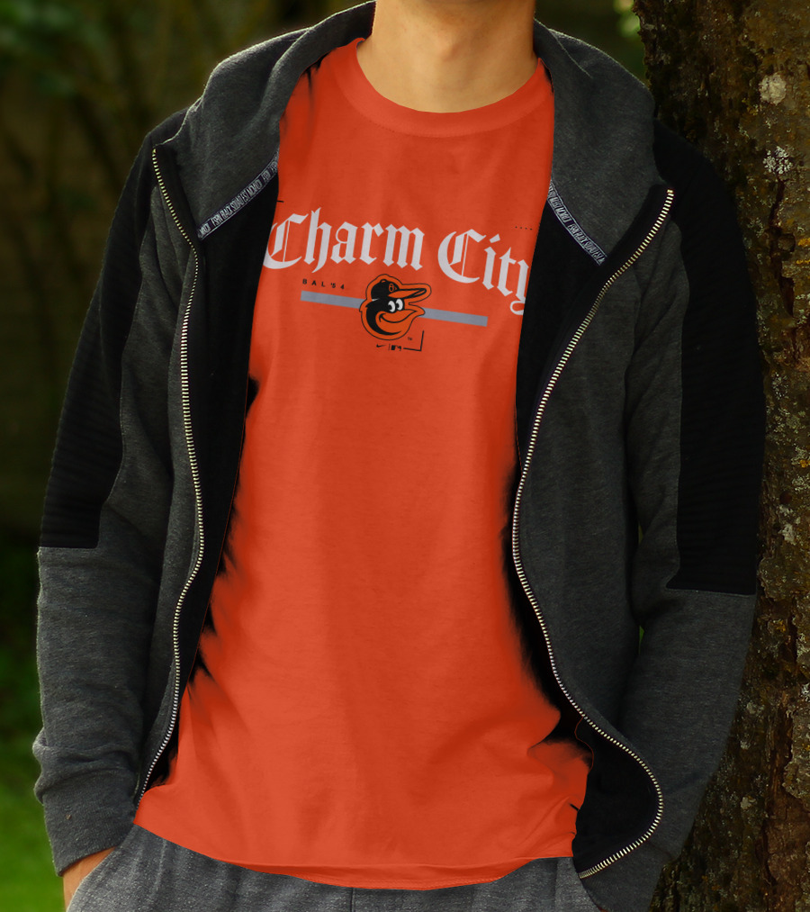 Charm City Baltimore Orioles Bal 54 T-Shirt