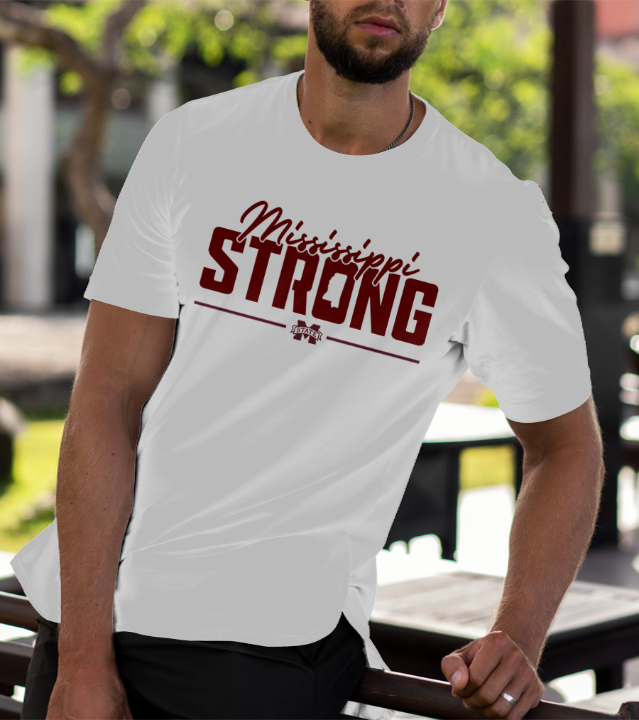 Mississippi Strong Mississippi State Baseball T-Shirt