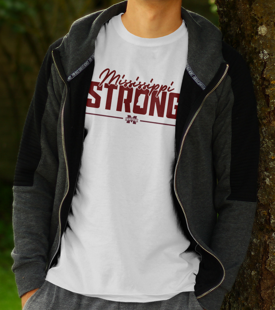 Mississippi Strong Mississippi State Baseball T-Shirt
