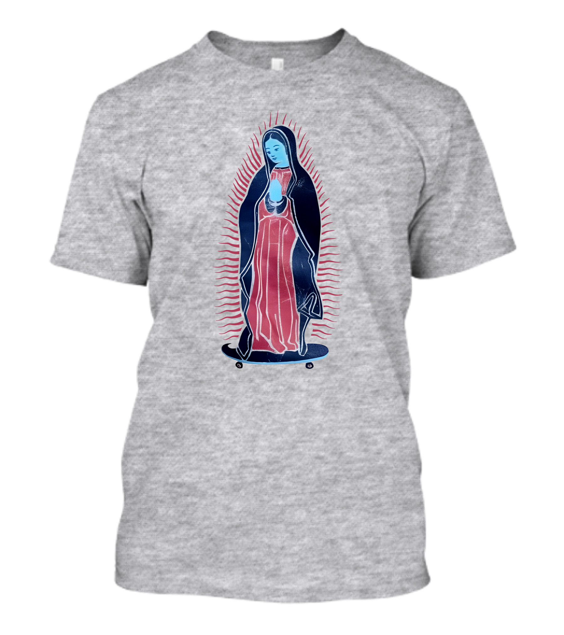 Our Lady Of Guadalupe Skateboard Iconic T-Shirt