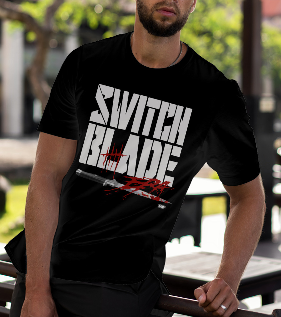 Switch Blade Era AEW Knife T-Shirt
