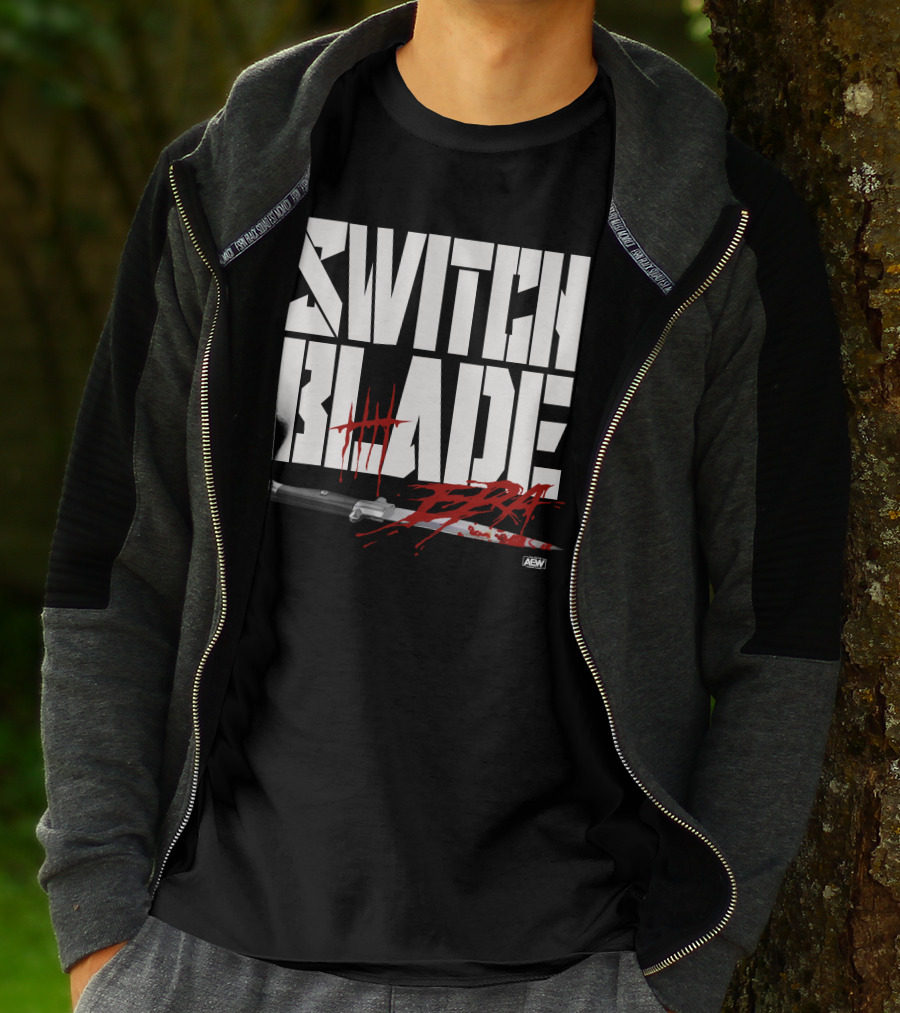 Switch Blade Era AEW Knife T-Shirt