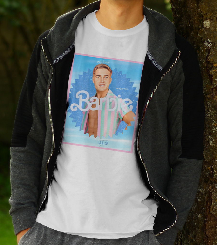 Matt Guelfi He's Just Ken Barbie Movie July 21 T-Shirt