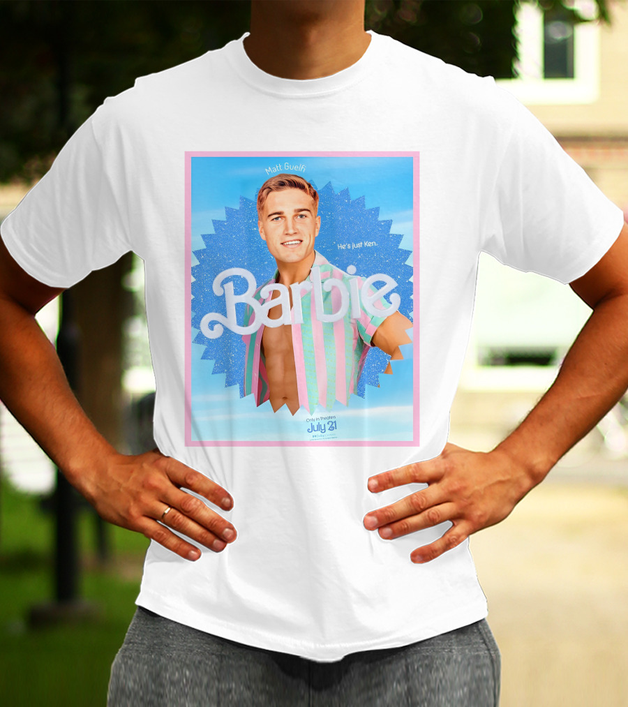 Matt Guelfi He's Just Ken Barbie Movie July 21 T-Shirt