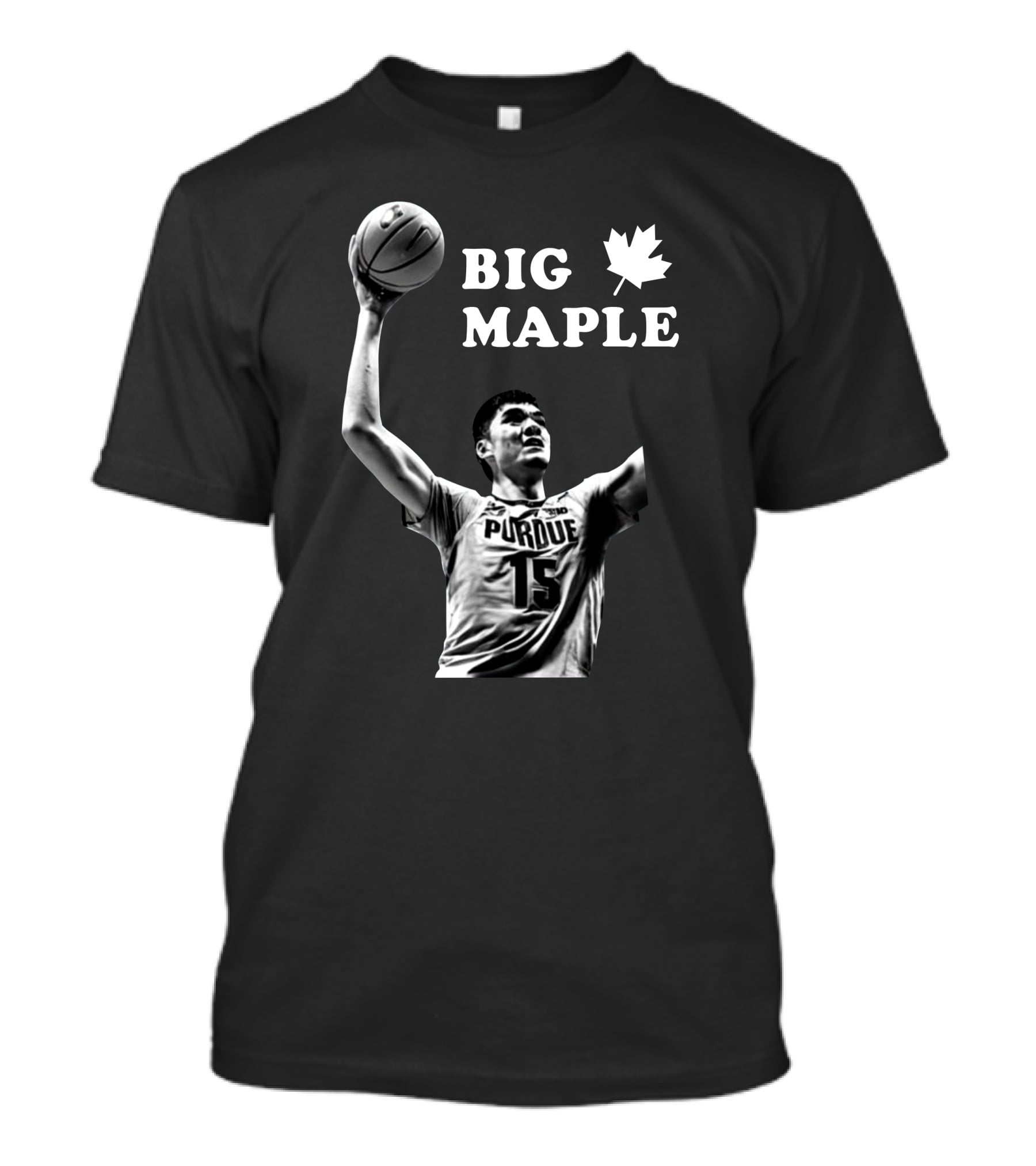 Big Maple Purdue Basketball 15 Canada T-Shirt