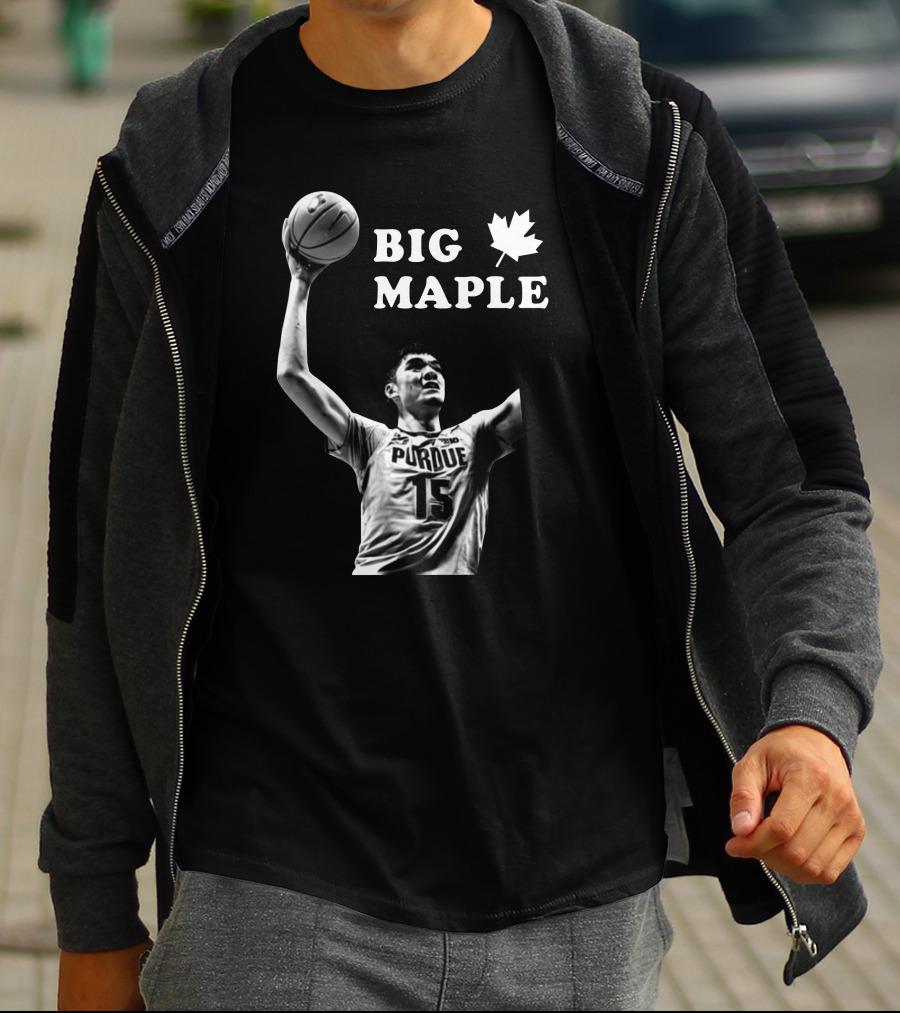 Big Maple Purdue Basketball 15 Canada T-Shirt