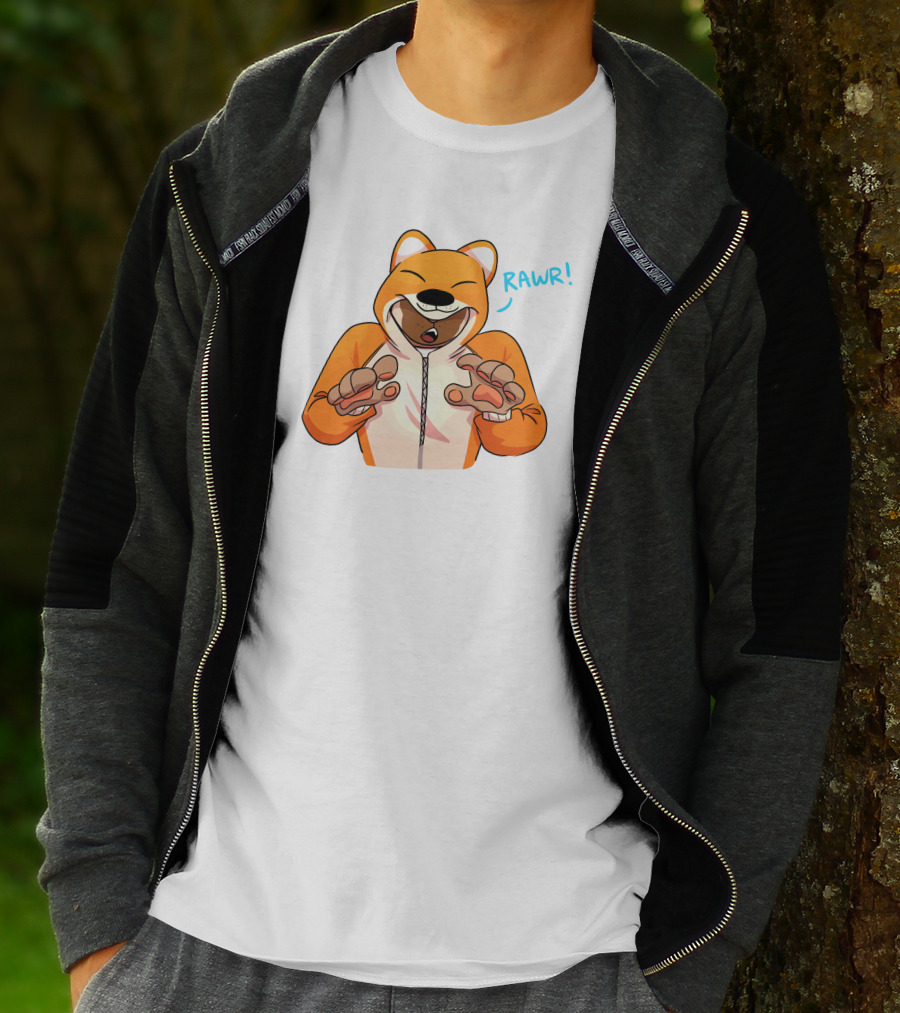 Rawr Fox Monster Zack T-Shirt