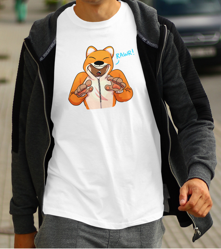 Rawr Fox Monster Zack T-Shirt