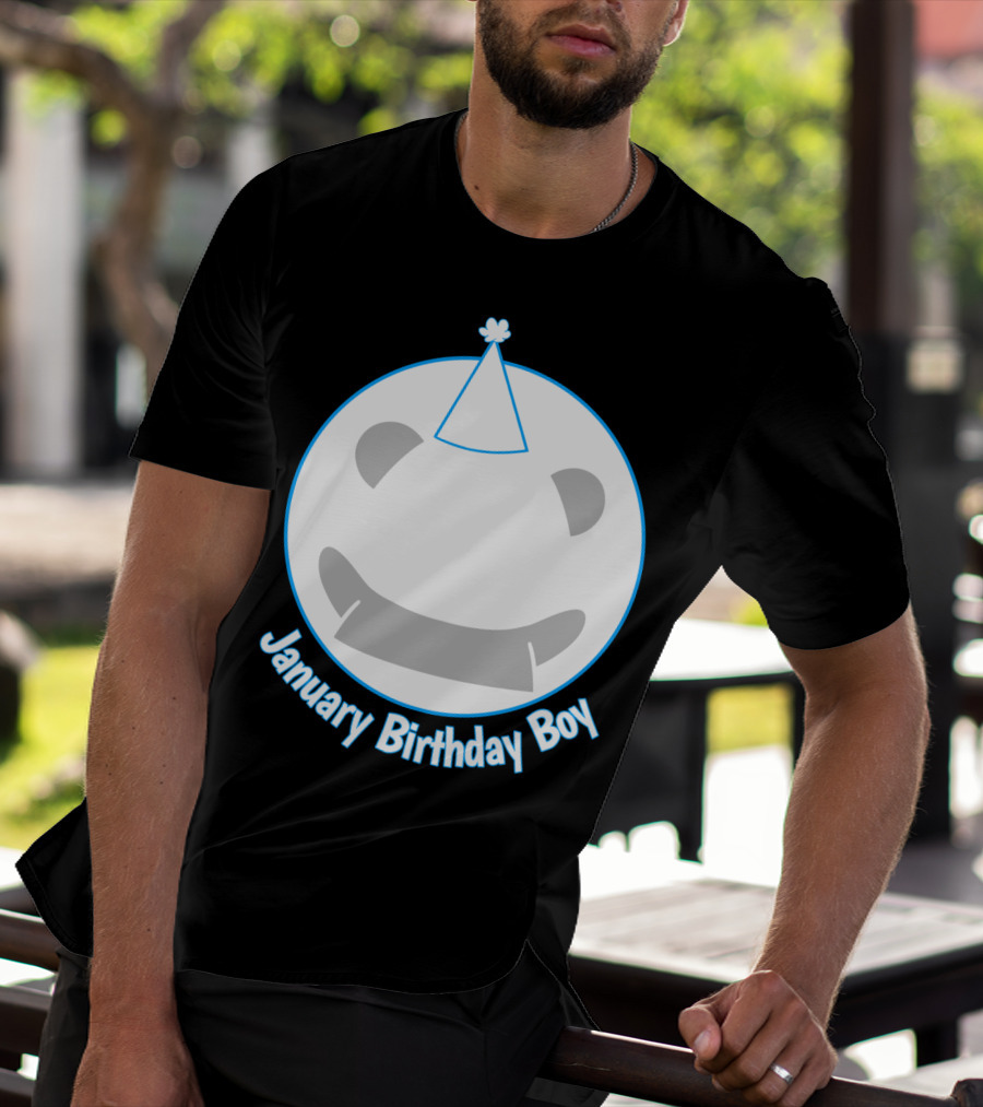 January Birthday Boy T-Shirt