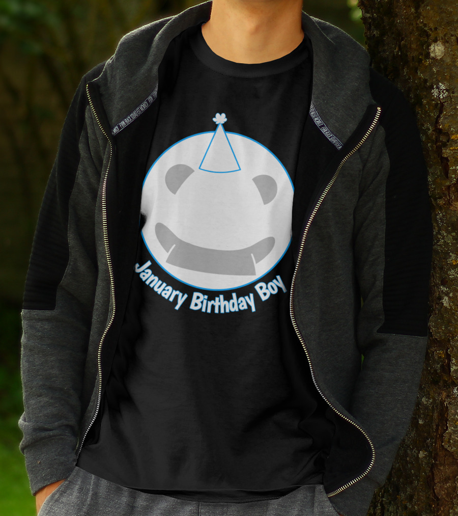 January Birthday Boy T-Shirt