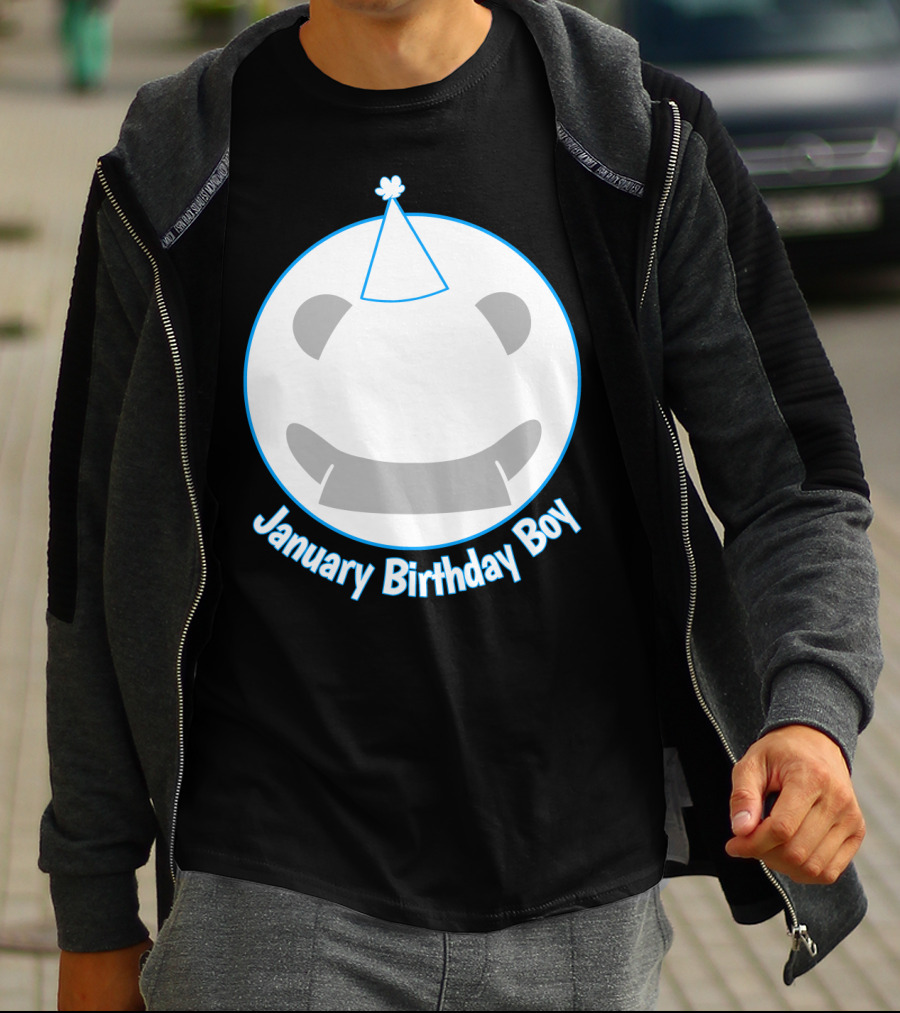 January Birthday Boy T-Shirt