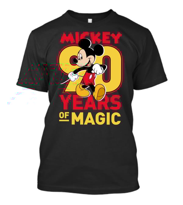 Mickey Mouse 90 Years Of Magic Disney T-Shirt