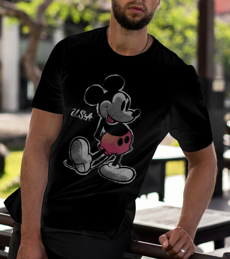 Mickey Mouse USA America Disney T-Shirt