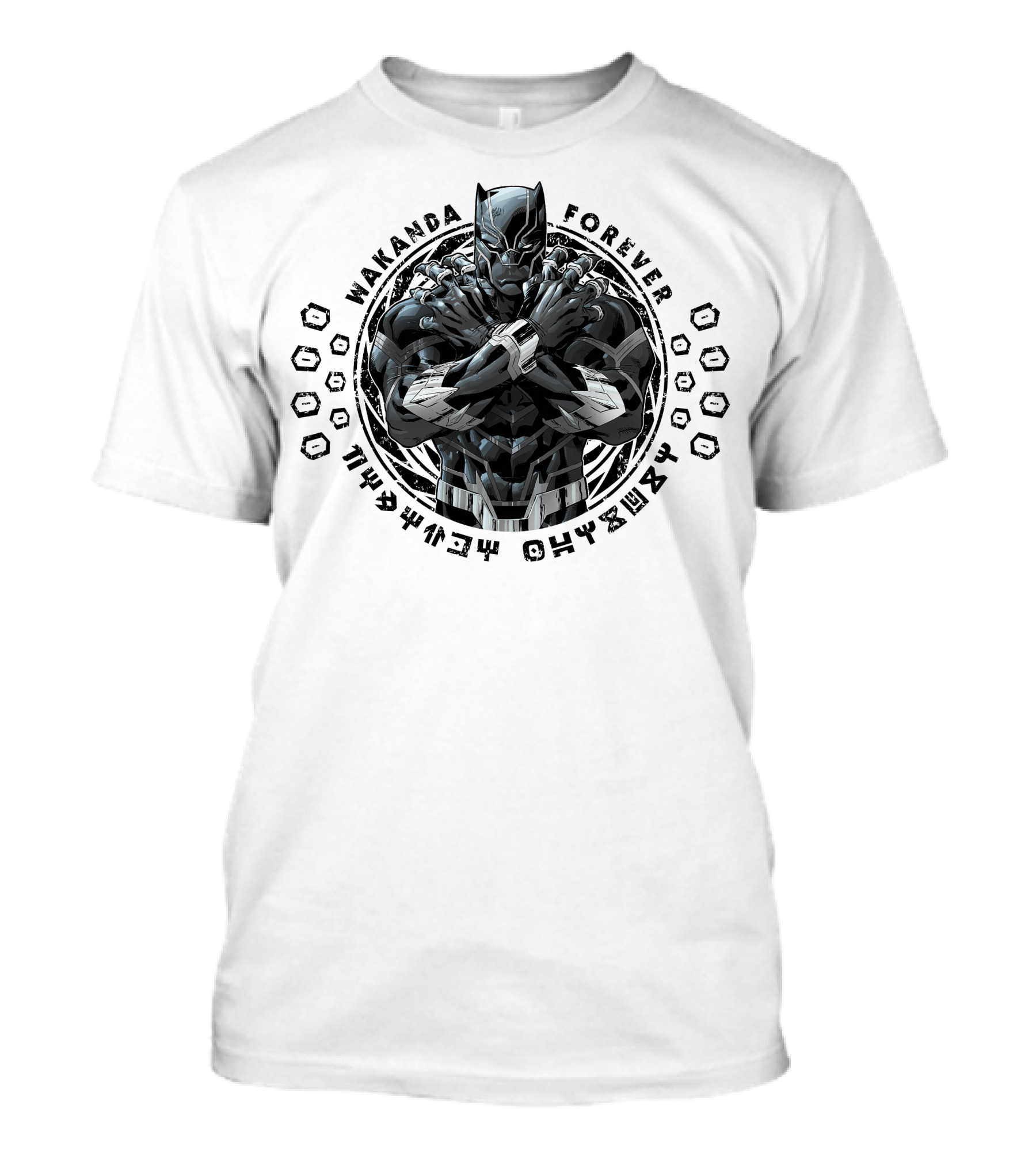 Wakanda Forever Marvel Black Panther Crossed Arms T-Shirt