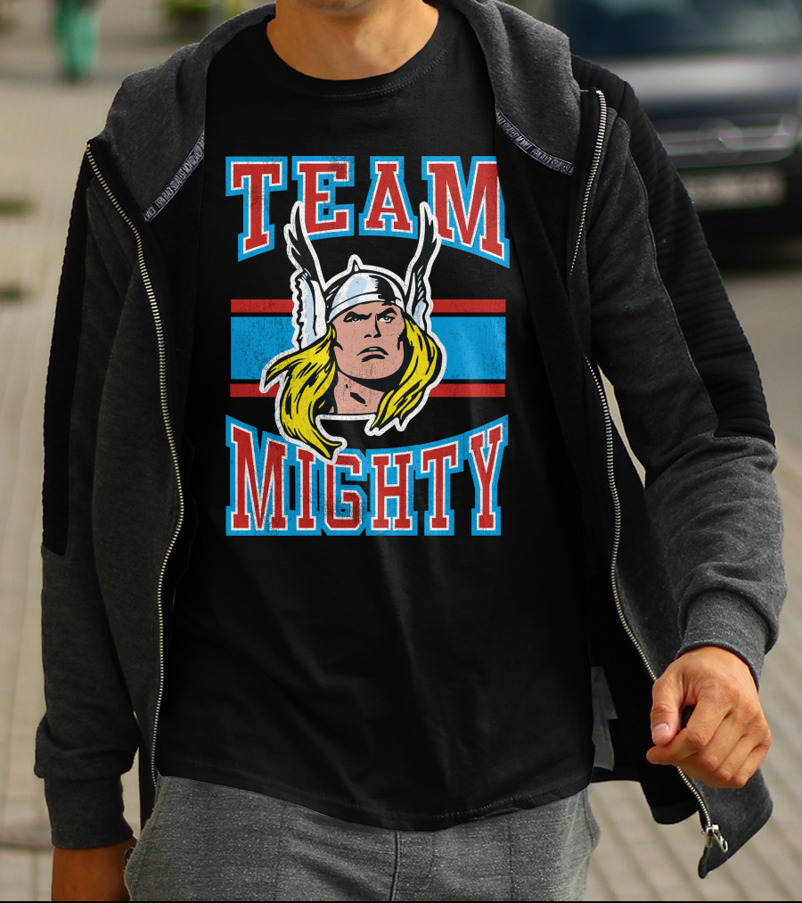 Team Mighty Thor Marvel Classic T-Shirt