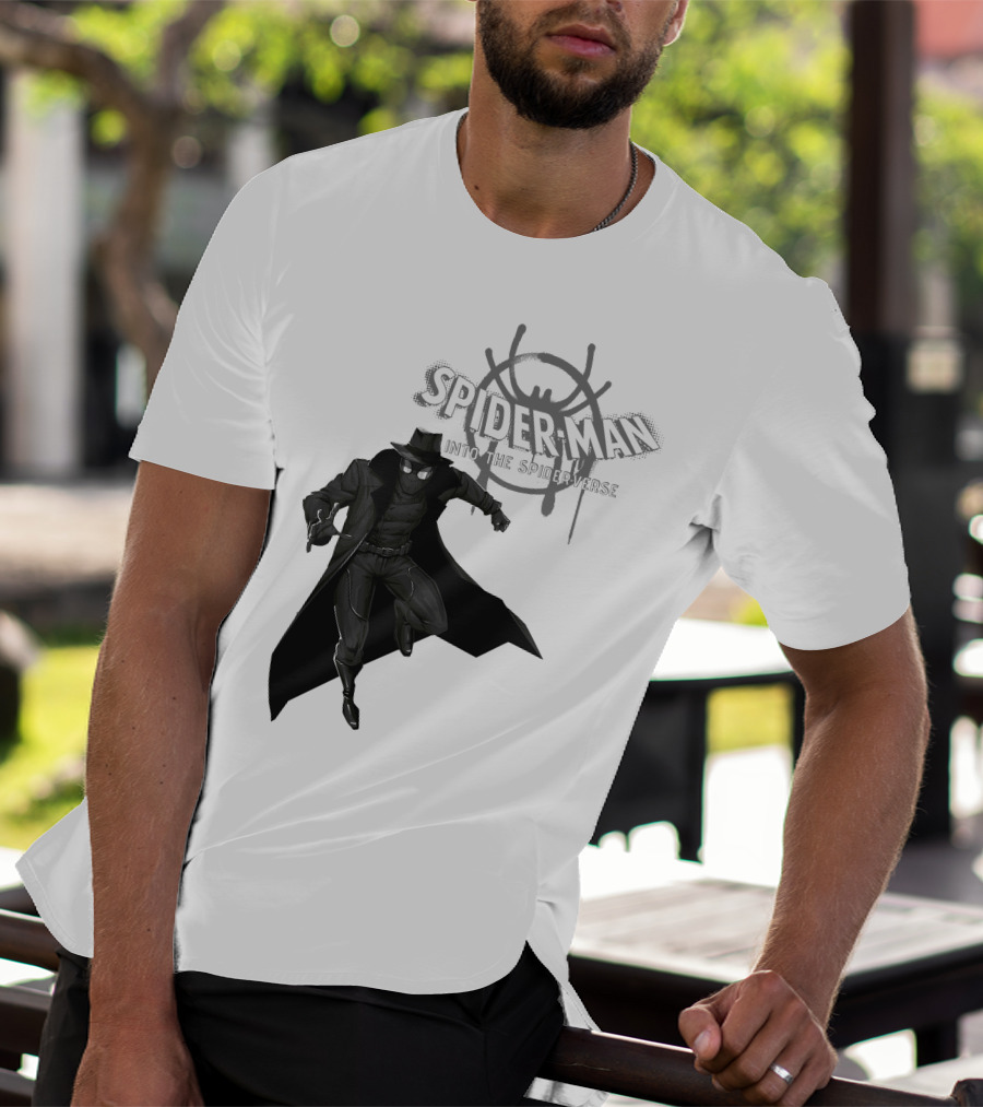 Marvel Spider-Man Into The Spider-Verse Noir T-Shirt
