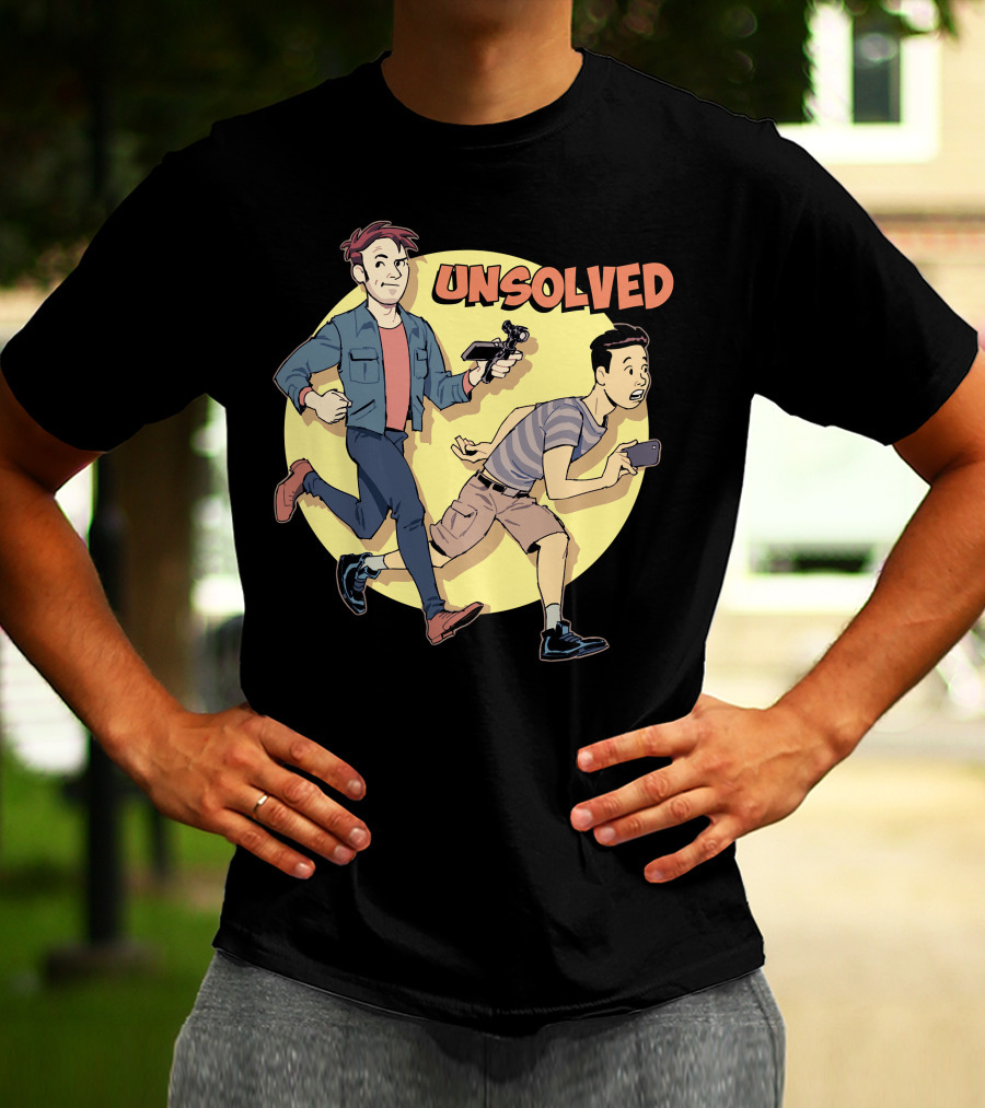 BuzzFeed Unsolved Animated Saturday Morning Mystery Adventure T-Shirt
