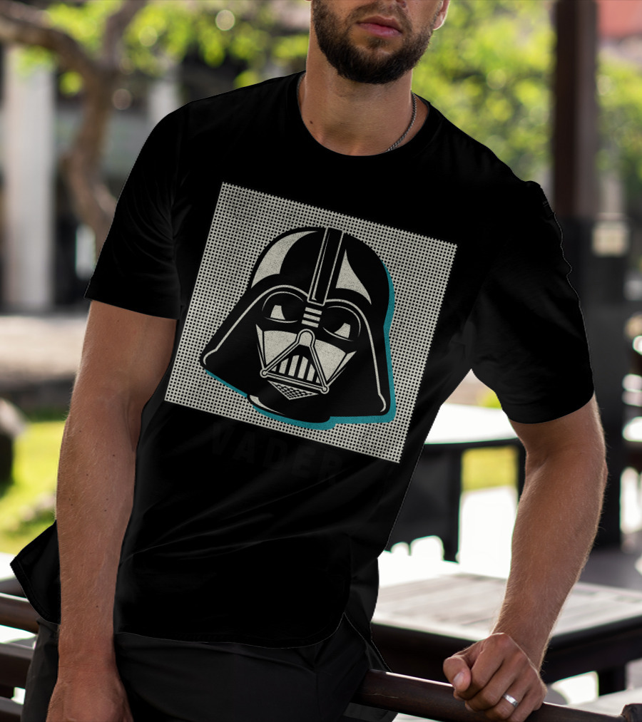 Star Wars Darth Vader Pop Art Shadow Vader T-Shirt