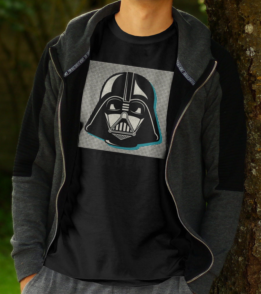 Star Wars Darth Vader Pop Art Shadow Vader T-Shirt