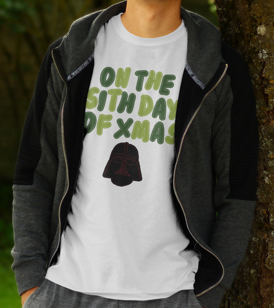 Star Wars Darth Vader On The Sith Day Of Xmas T-Shirt