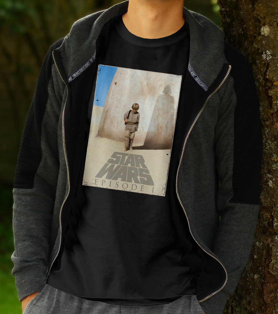 Star Wars Episode I The Phantom Menace Anakin Skywalker Shadow T-Shirt