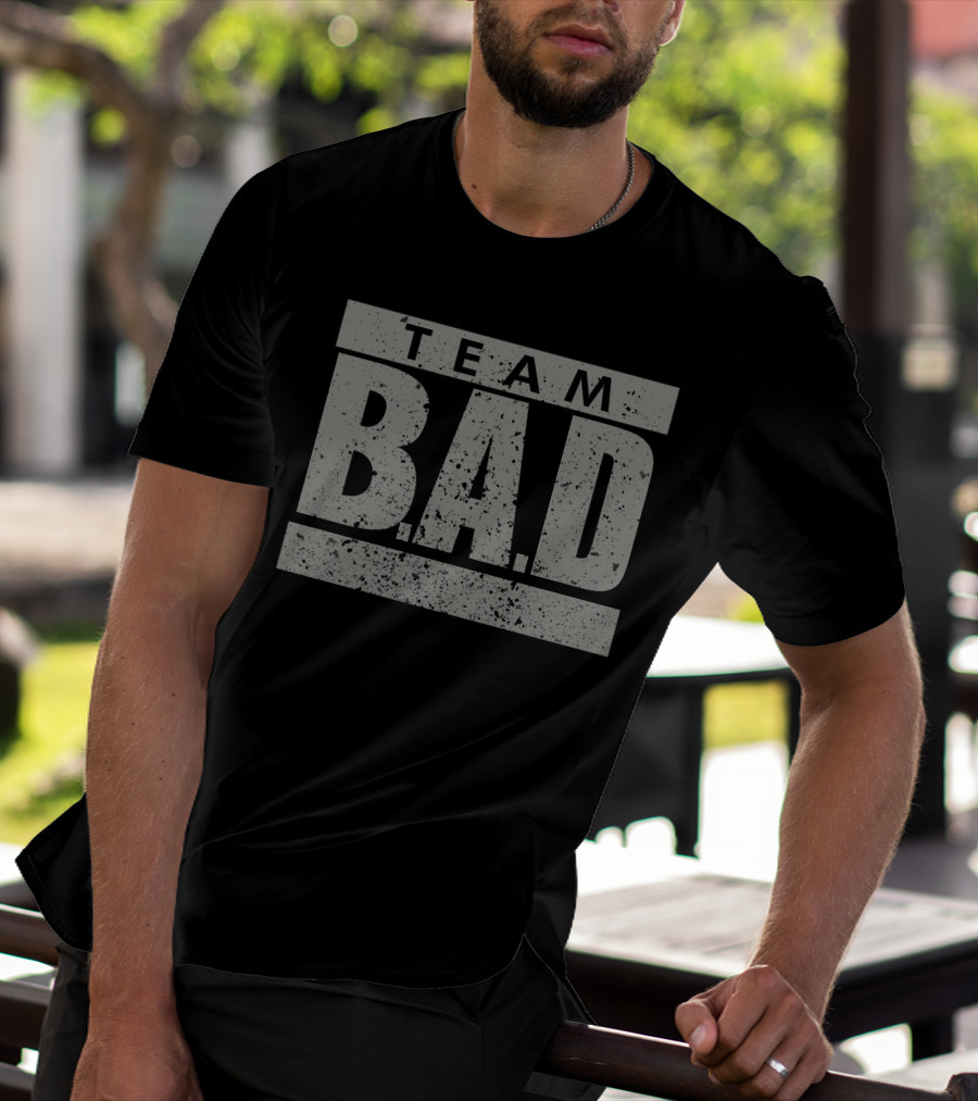 Team B.A.D Vintage Grunge T-Shirt