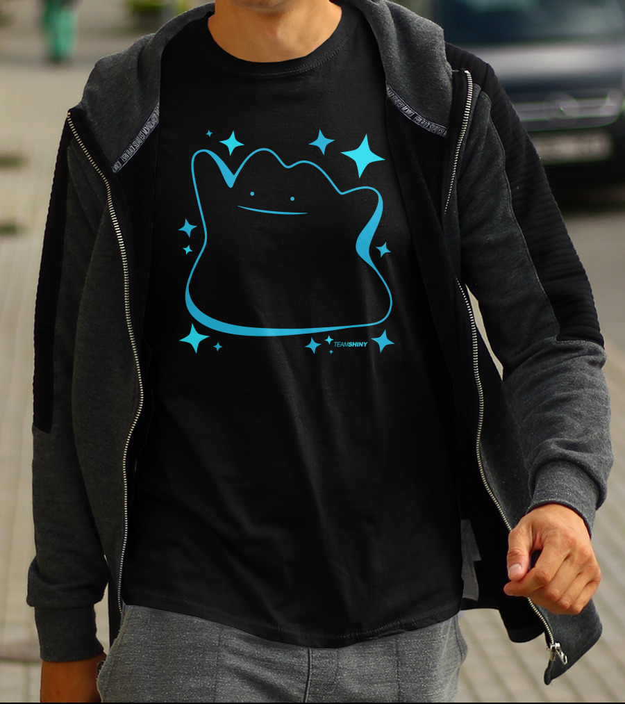 Adrive Tk Team Shiny 132 Merch Land Ditto Blue Stars T-Shirt