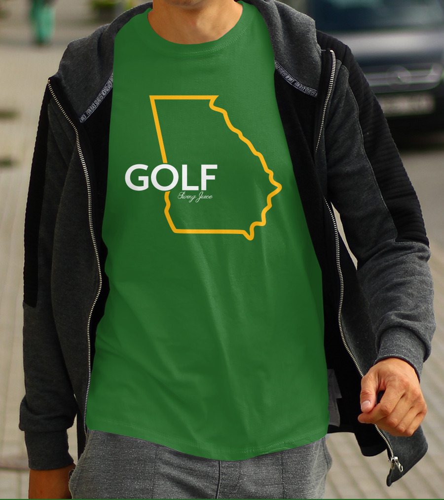 GOLF Swing Juice Georgia Outline T-Shirt