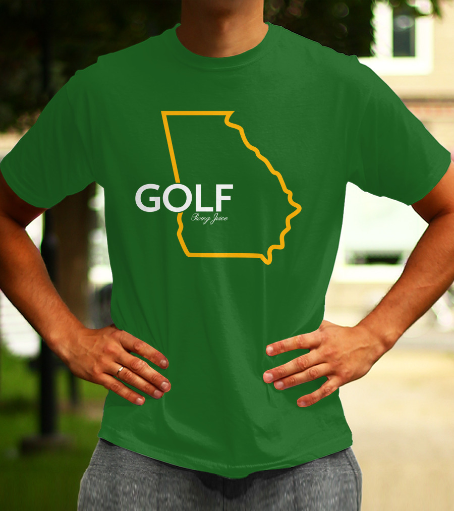 GOLF Swing Juice Georgia Outline T-Shirt
